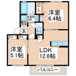 フォルトゥーナの物件間取画像